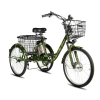 Электровелосипед РВЗ Чемпион 250W 10Ah камуфляж