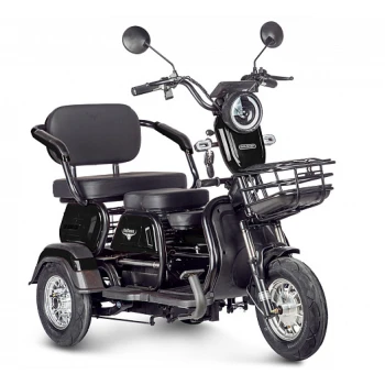 Электротрицикл Rutrike Gelbert Caf 48V/60V 600Вт Черный