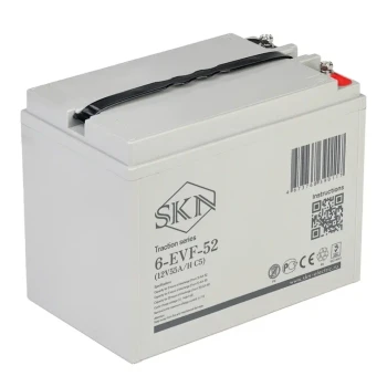 Тяговый аккумулятор Rutrike SKN 6-EVF-52 (12V55A/H C5)